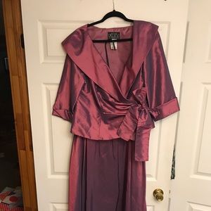 2 piece cocktail dress